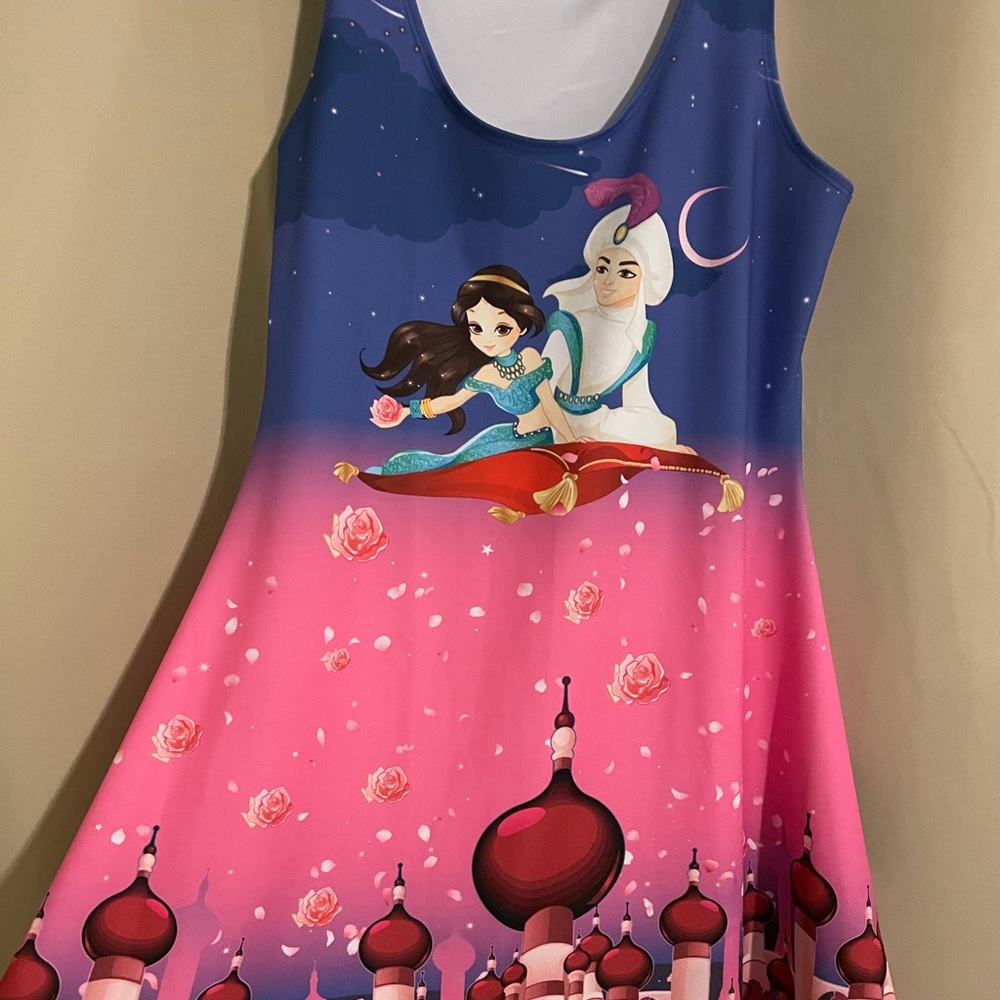 Disney Aladdin inspired summer dress